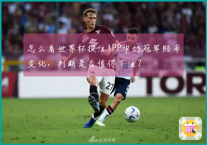 怎么看世界杯投注APP中的冠军赔率变化，判断是否值得下注？