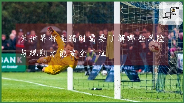 买世界杯竞猜时需要了解哪些风险与规则才能安全下注
