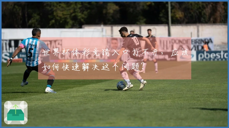 世界杯体彩竞猜入口打不开，应该如何快速解决这个问题？